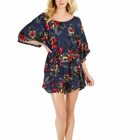 NWT Roxy Floral Dress cover up - Picture 1 of 6